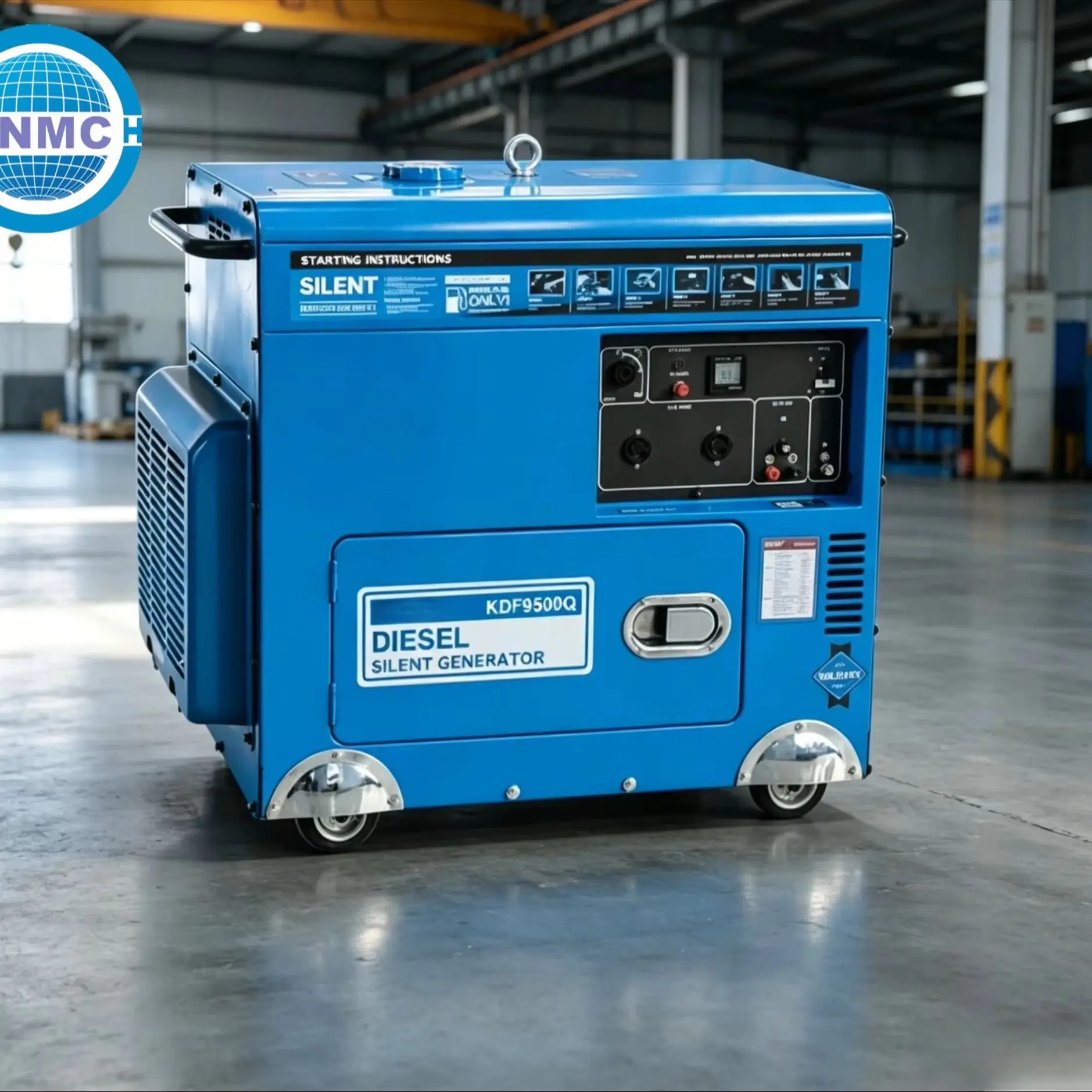 CNMC 4KW 5KW 6KW 7KW Diesel Generator Silent Generators 230V 400V Electric Start Generators for Home Electricity CE Certified