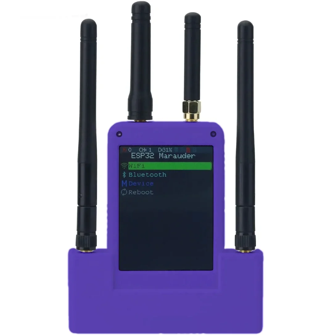 Com instruções de uso (firmware) para placa de expansão 4 em 1 para Flipper Zero: 433M + ESP32S2 + GPS + tela de 2,8 polegadas