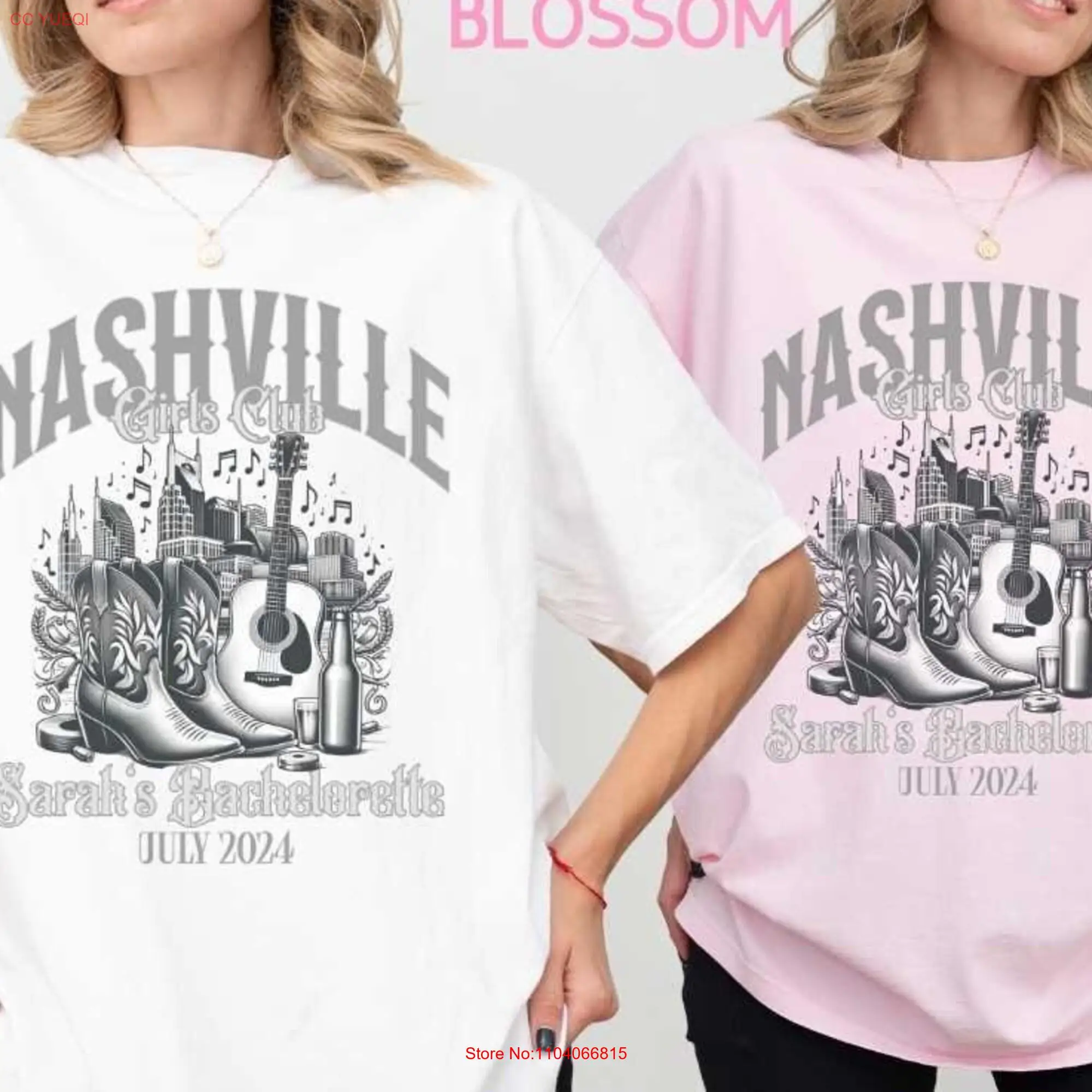 Custom Nashville Bachelorette T Shirt Personalized Nash Bash I'll Bring Country Party Cowgirl Bride Comfort Colors Howdy