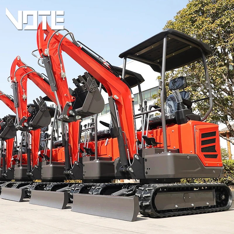 Mini Escavadeira 1.8 Ton Multifunctional Hydraulic Micro Digger Manufacturer Recruit Agent Small Bagger Attachment