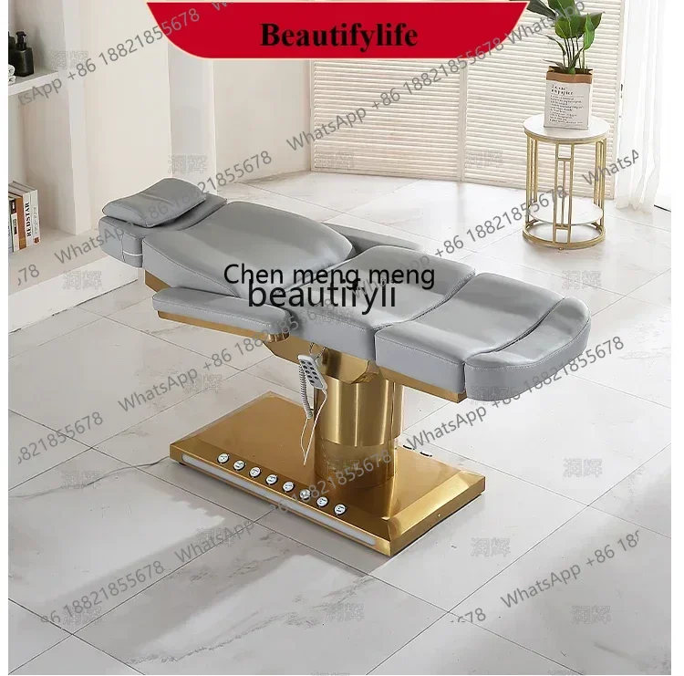 X   Electric beauty bed, special tattoo embroidery for beauty salons, dental ear picking bed, heated lifting bed