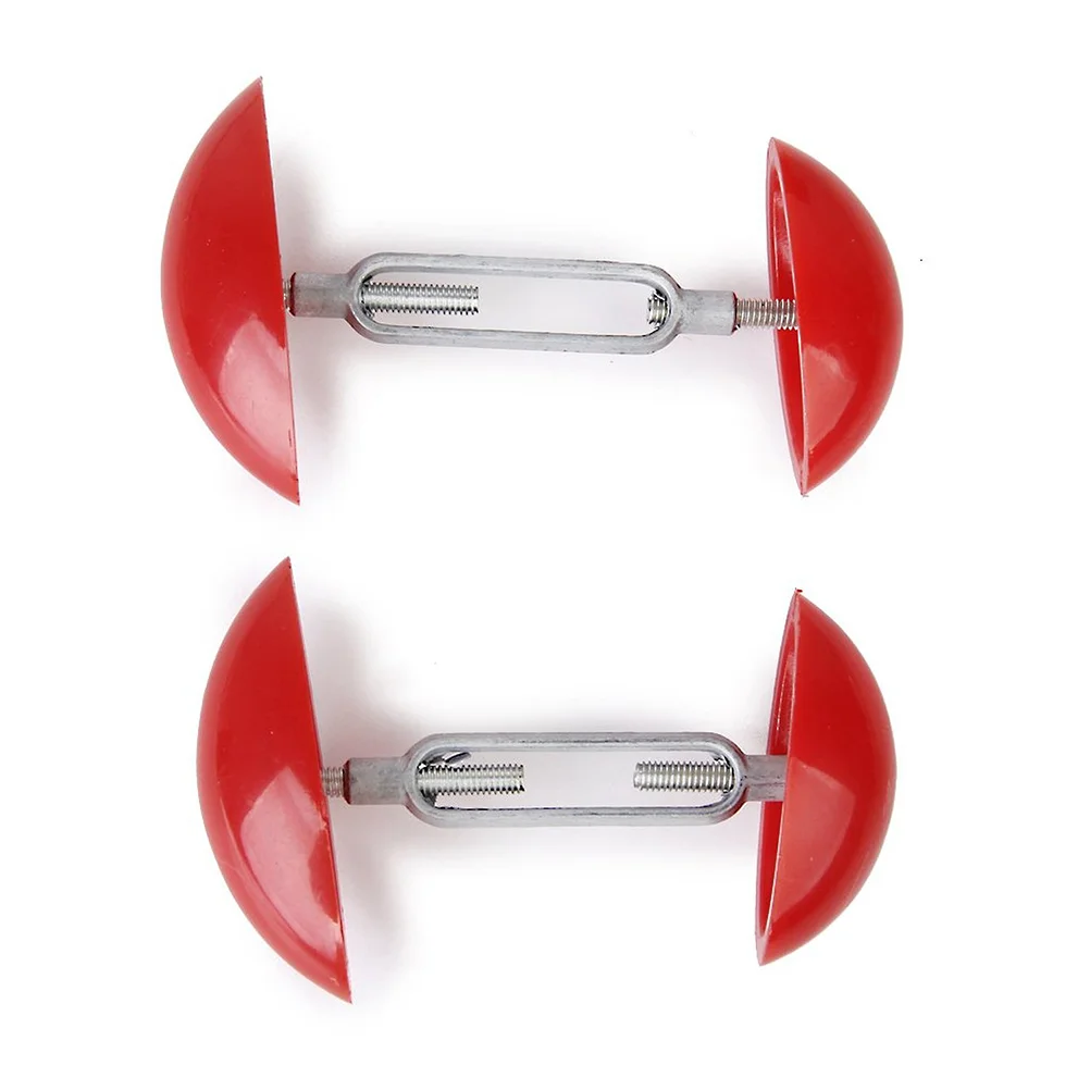 4pcs Mini Adjustable Shoe Stretchers Shapers Width Extenders Shoe Tree Stretcher Boot Holder Red shoe expander