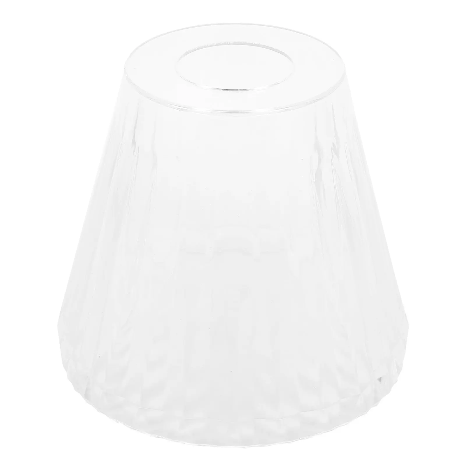 

Прозрачный пластиковый плафон для настольной лампы, сменный, для дома, спальни, потолочного светильника, E27, декоративный абажур