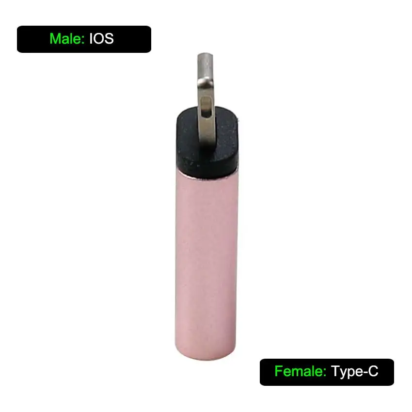 YuXi USB C Female Ke IOS Male Adapter untuk Iphone X XR XS Max 8 7 6 6S Plus Type-c To 8pin Charging Sync Charger Cable Converter