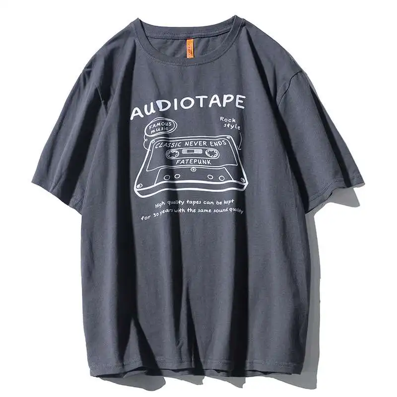 American Retro ort Sve T-irt ex Comfortable Cotton Spring Summer Faion Retro Sle Men Women Clothing