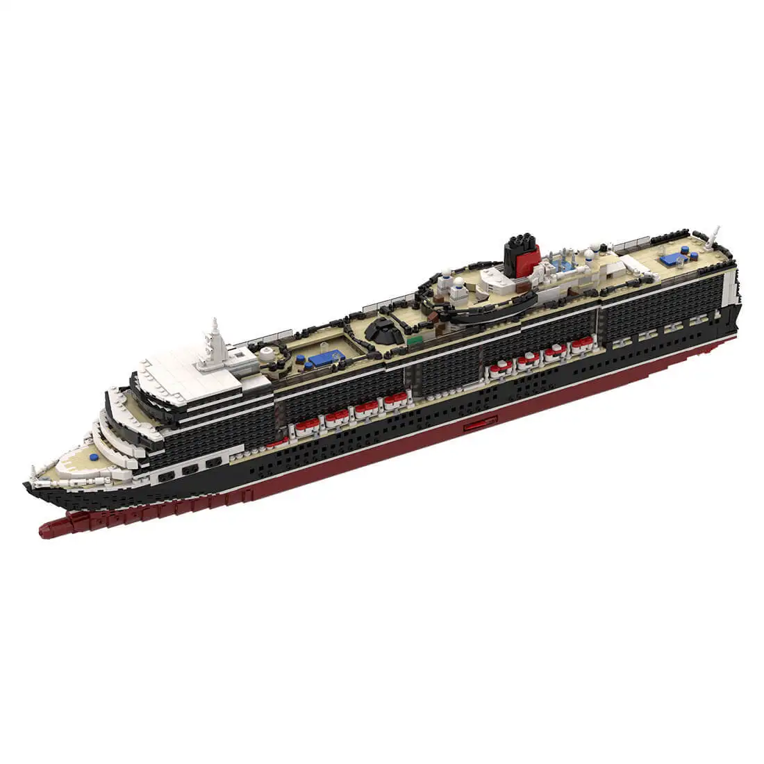 

Изготовленная на заказ MOC-119910 1/375 большая круизная модель (5132 шт.) игрушки в подарок на Рождество