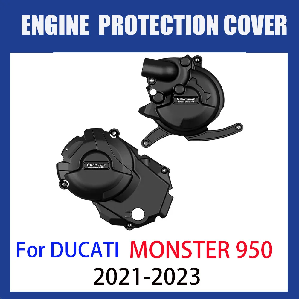 

For DUCATI Motorcycle MONSTER 950+ MONSTER 950 SP 2021-2023 MULTISTRADA V2 2021-2023 DESERTX 2021-2023 Engine Protection Cover