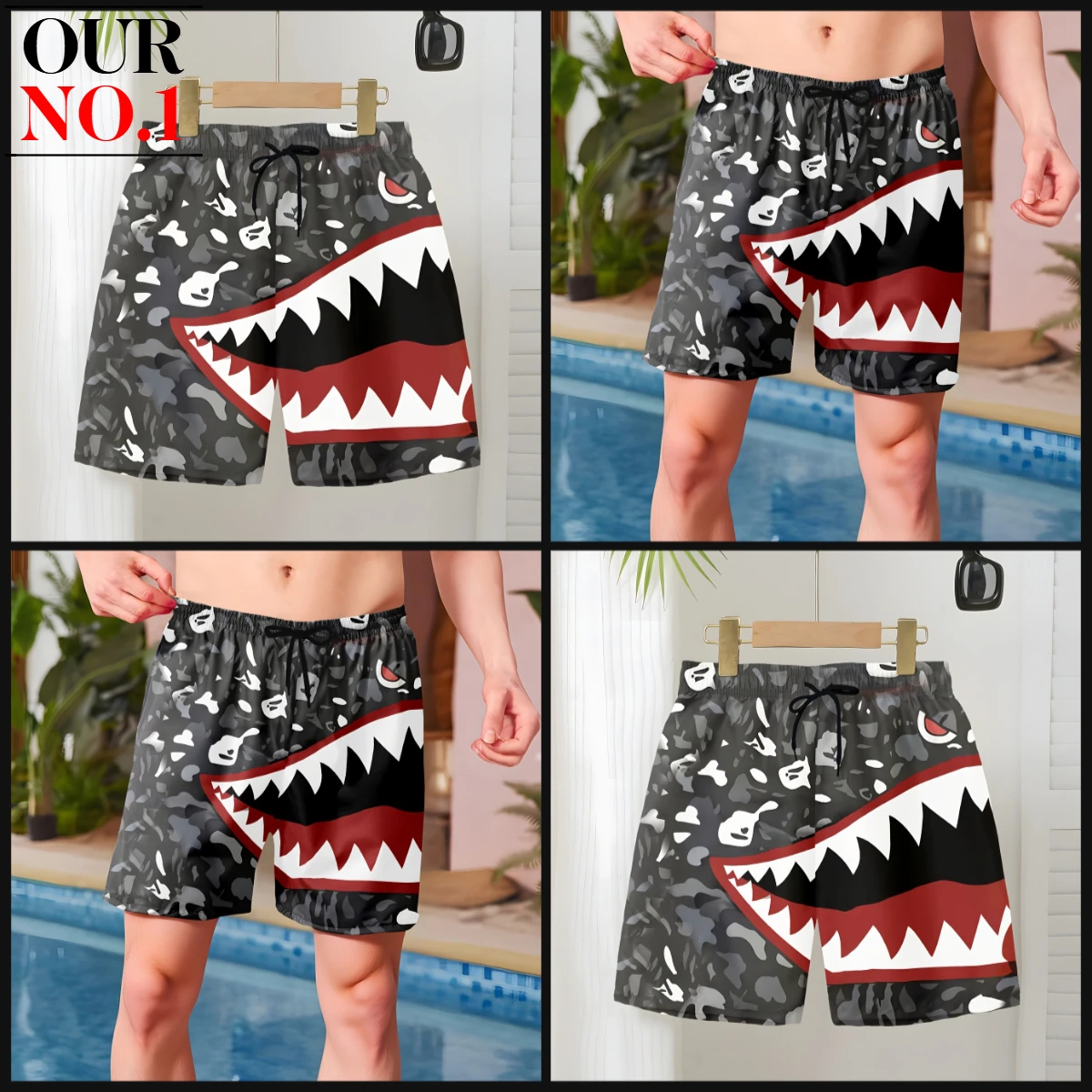 Boys' Quick-Dry Swi… - image