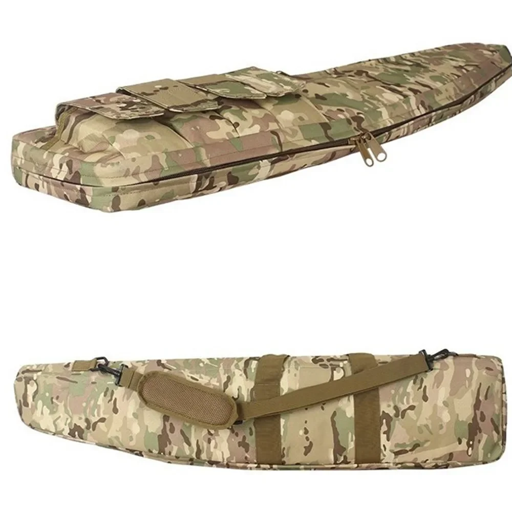 Ventilador ao ar livre ombro saco do mensageiro arma vara de pesca engrenagem armazenamento seguro bolsa viagem camuflagem à prova dwaterproof água tático bggagecase