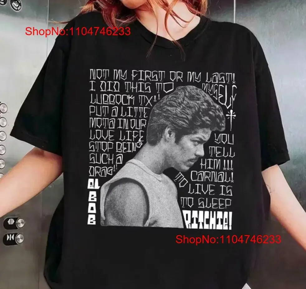 Camiseta La Bamba Bob, película Retro, todas las tallas, para hombre y mujer, ropa informal lavada vintage, Top para uso diario, moda gráfica suave