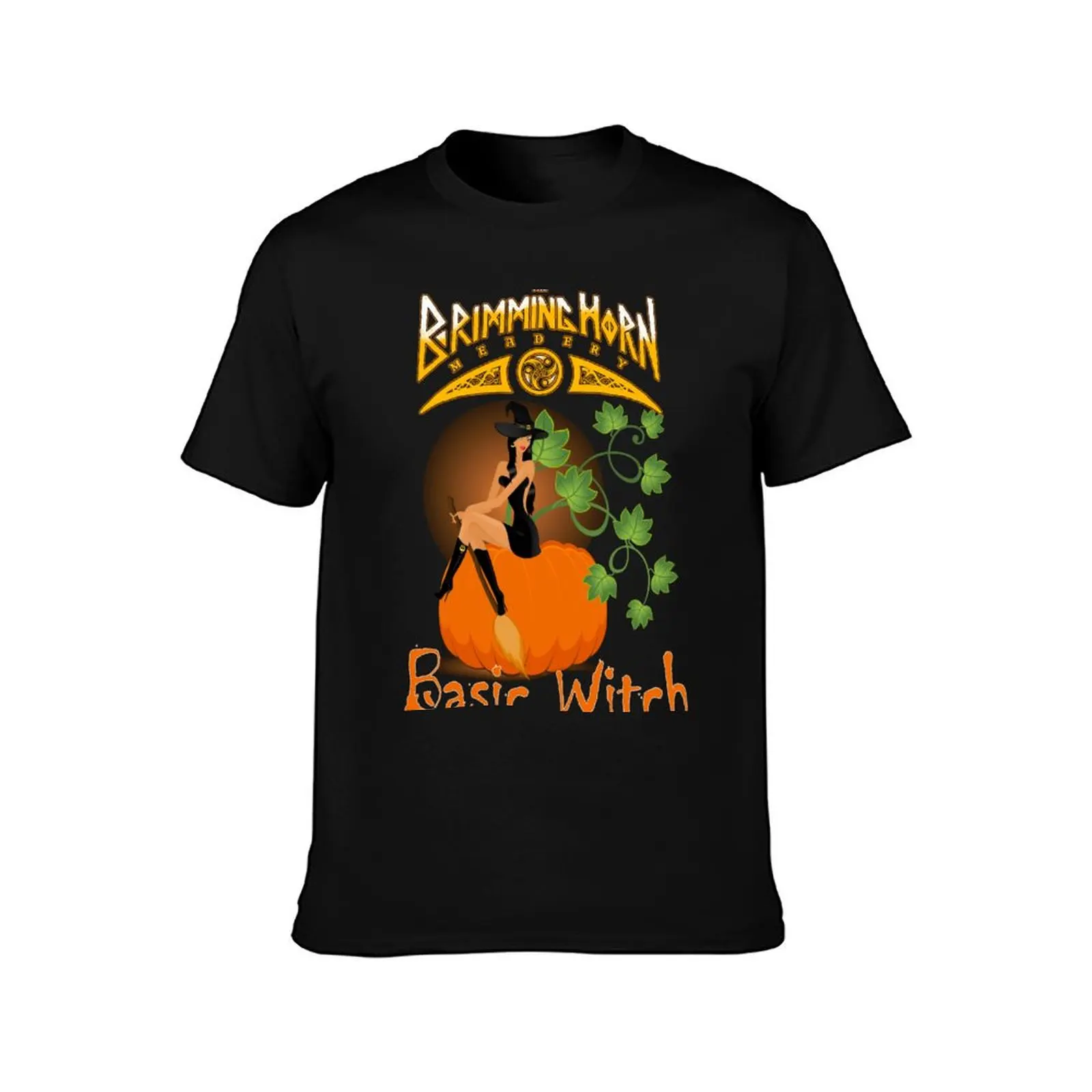 Basic Witch T-Shirt cotton graphic tees plain customizeds graphics sweat shirts, men