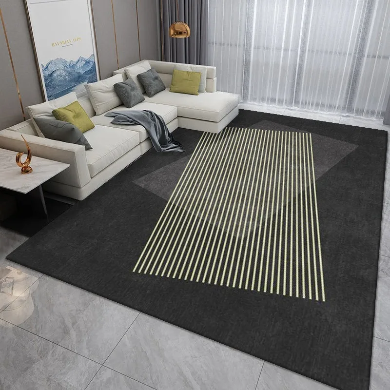 Minimalist Style Carpet Living Room Nordic Luxury Sofa Tea Table Carpet Modern Soft Bedroom Home Decoration Large Area Floor Mat