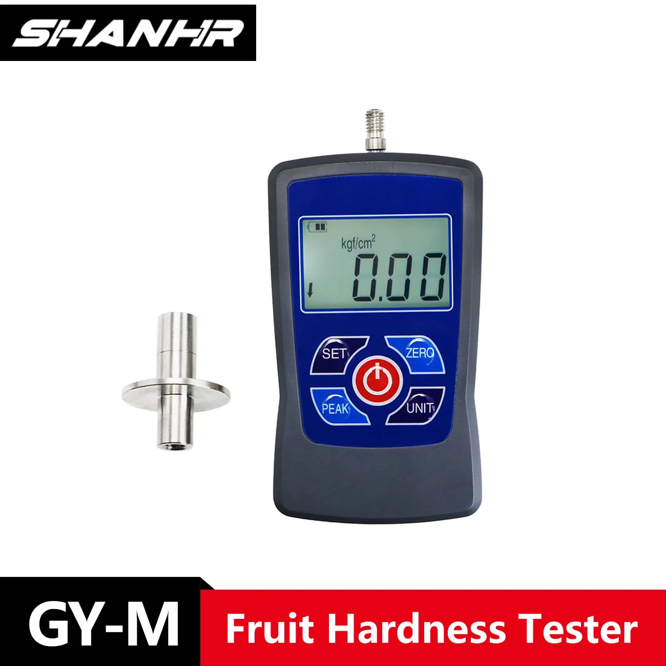 SHANHR Digital Fruit Hardness Tester GY-M15/M30 Fruit Penetrometer For Apples Pears Strawberries Grapes