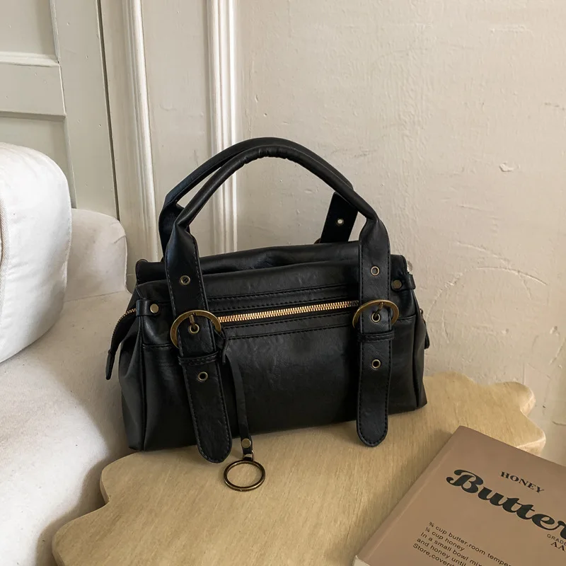 محفظة كلاسيكية تحت الإبط لعام 2025 للنساء، حقيبة كتف متعددة الاتجاهات من الجلد الطبيعي، حقيبة يد ريترو شيك للمواعدة #2