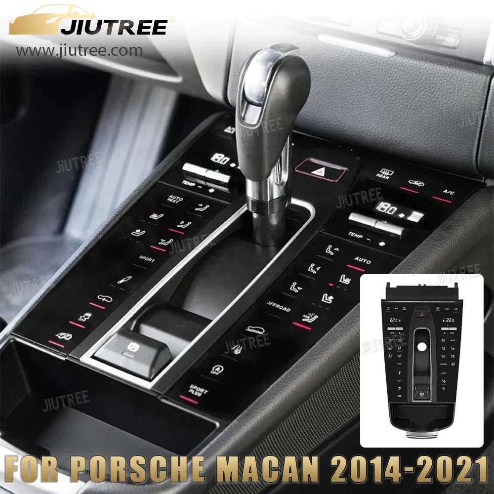 

Полносенсорное автомобильное седло для Porsche Macan 2014-2021, аксессуары для интерьера, панель управления, модификация, центральный подлокотник консоли