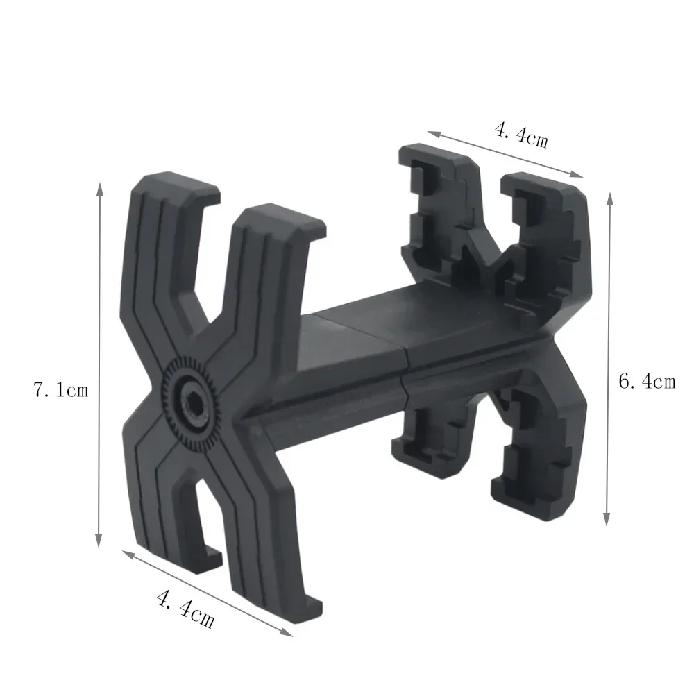 Tactical 5.56 M4 AR15 Dual Magazine Coupler Mag Parallel Connector Clamp Toy Accessory Charger Magazine Mag Coupler Clip