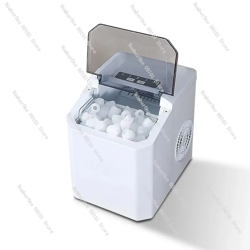 Mini Ice Cube Maker Machine for Home, Portable Desktop Fully Automatic for Dorm Office, Smart Countertop Ice Maker