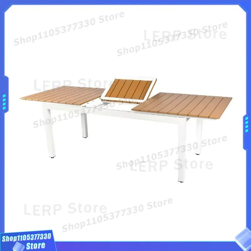Portable Aluminum Folding Camping Table Lightweight Extendable Picnic Desk for Outdoor Beach Garden Party BBQ Furniture