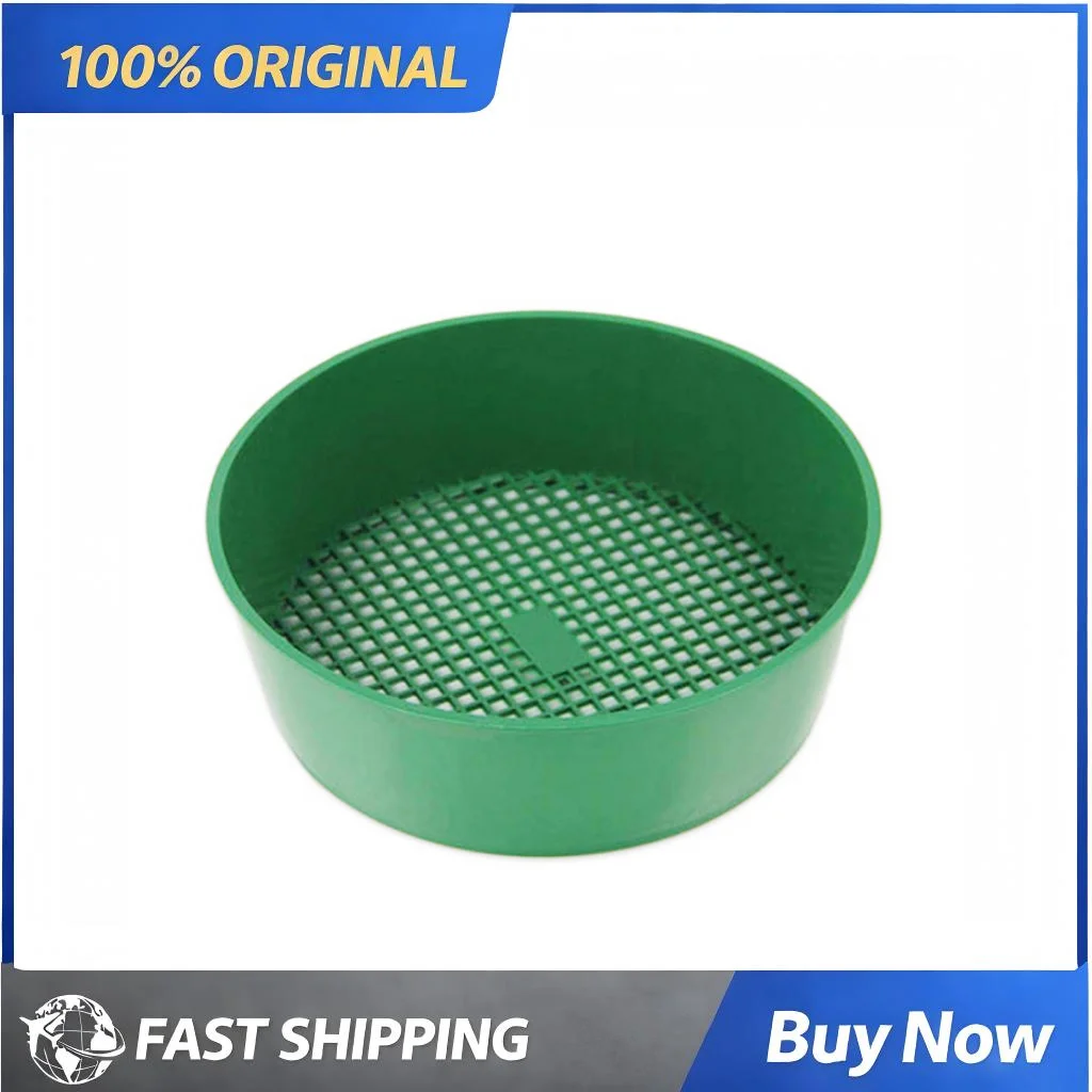 1Pcs Garden Soil Sieve 21*5cm Plastic Sieve  Gardening Tool Seedling Compost Soil Stone Filter Home Balcony Plant Cultivation