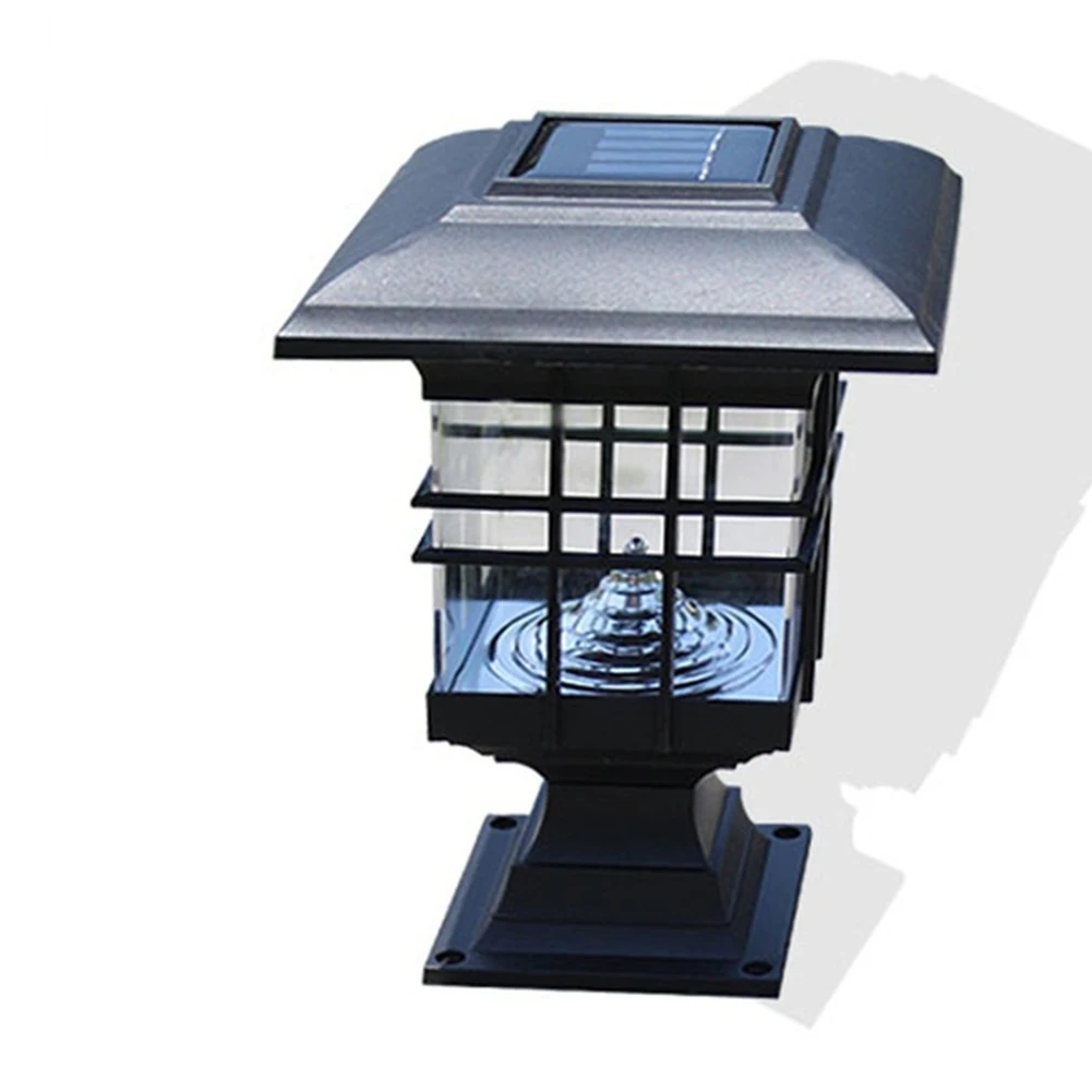 Waterproof Landscape Garden Solar LED Light Outdoor Post Bridge Hat Column Fence Lamp Safety Night Light Solar Lamp