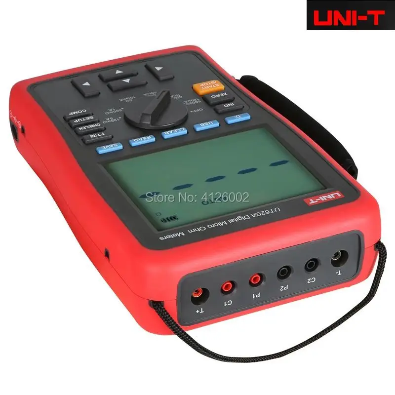 UNI-T UT620A /B  Industrial Micro Ohm Meter Manual Range DC Low Resistance Measuring Tester Data Storage USB Transfer Data Hold