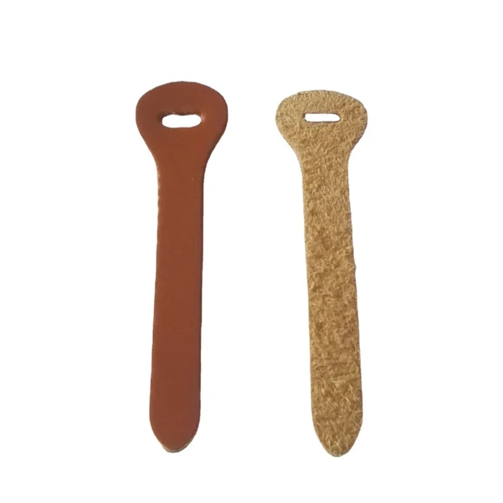 10 قطعة/الوحدة المألوف سستة مجتذب جميل فو الجلود بولي PU شريط طويل الملابس حقائب الأمتعة سستة مجتذب DIY بها بنفسك لوازم الخياطة