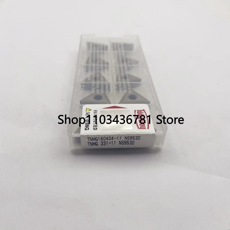 

TNMG160402-11 NS530/TNMG160404-11 NS530/TNMG160402-11 NS9530/TNMG160404-11 NS9530 CNC Carbide inserts turning blade 10pcs
