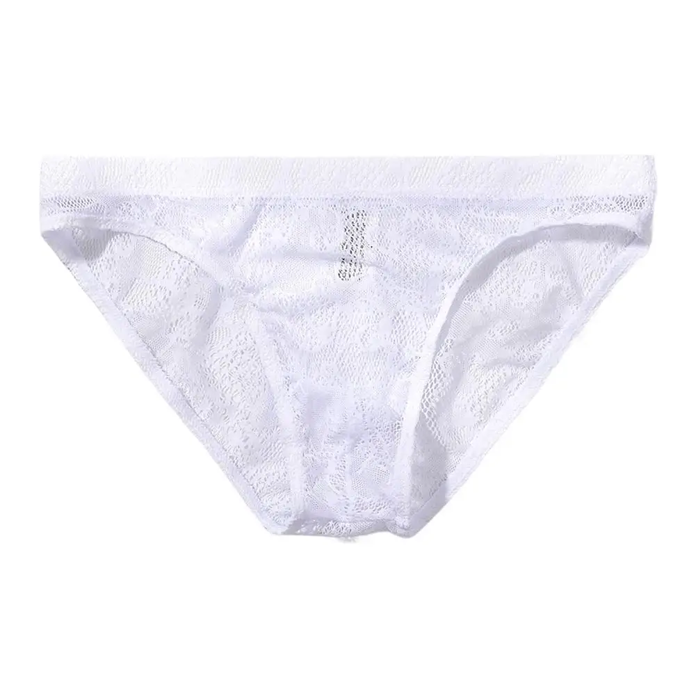Pouch Underpants Men Lace Underwear Everyday Use Brand New Condition Classic Theme Soft Material Solid Pattern