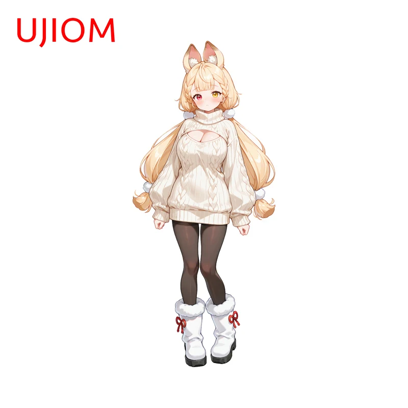 UJIOM Zenless Zone Zero Alice Cute Rabbit Girl Wall Stickers Attractive Cartoon Sofa Wall Decal Anime Living Room Decoration
