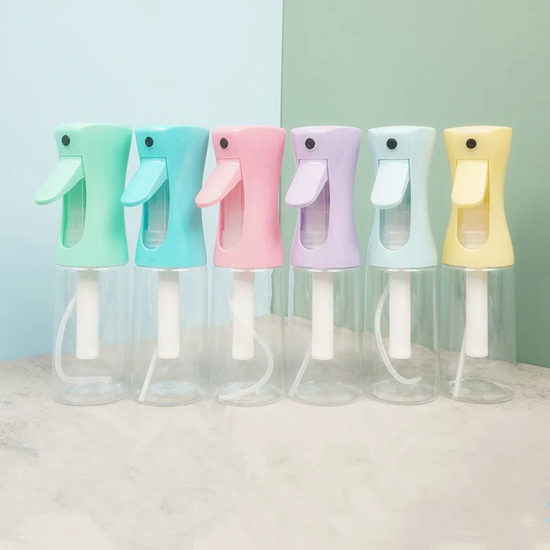 New Portable Travel Spray Bottle 200/300ML High Pressure Continuous Mist Bottle Reusable Beauty And Plant Watering Supplies