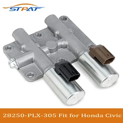 STPAT 28015-PLX-305 28250PLX305 90428D 88957A solenoide Dual de transmisión Compatible con Civic 2001-2005 1.7L 2.0L 1,3