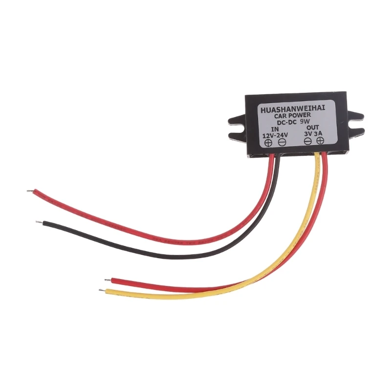 T8WC Convenient Solution 12V to 3V Voltages Regulator Plastic for Electronic Devices