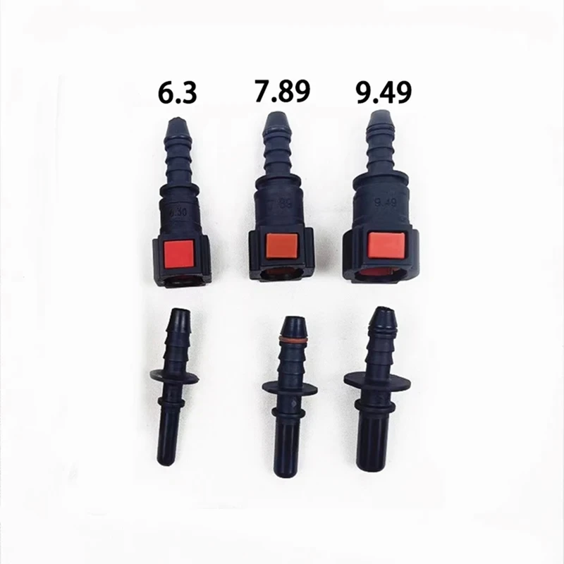 Automobile Fuel System Gasoline Motorcycle Car Pressure Tester Tool Pressure Gauge 0-100PSI 6.3/ 7.89/ 9.49 With Valve