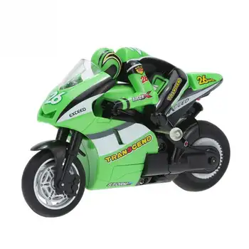 Moto RC de qualité, électrique, haute vitesse, nitro, rechargeable, 2,4 GHz, jouet idéal pour garçon. 10 best sales Moto radiocommandée - №7