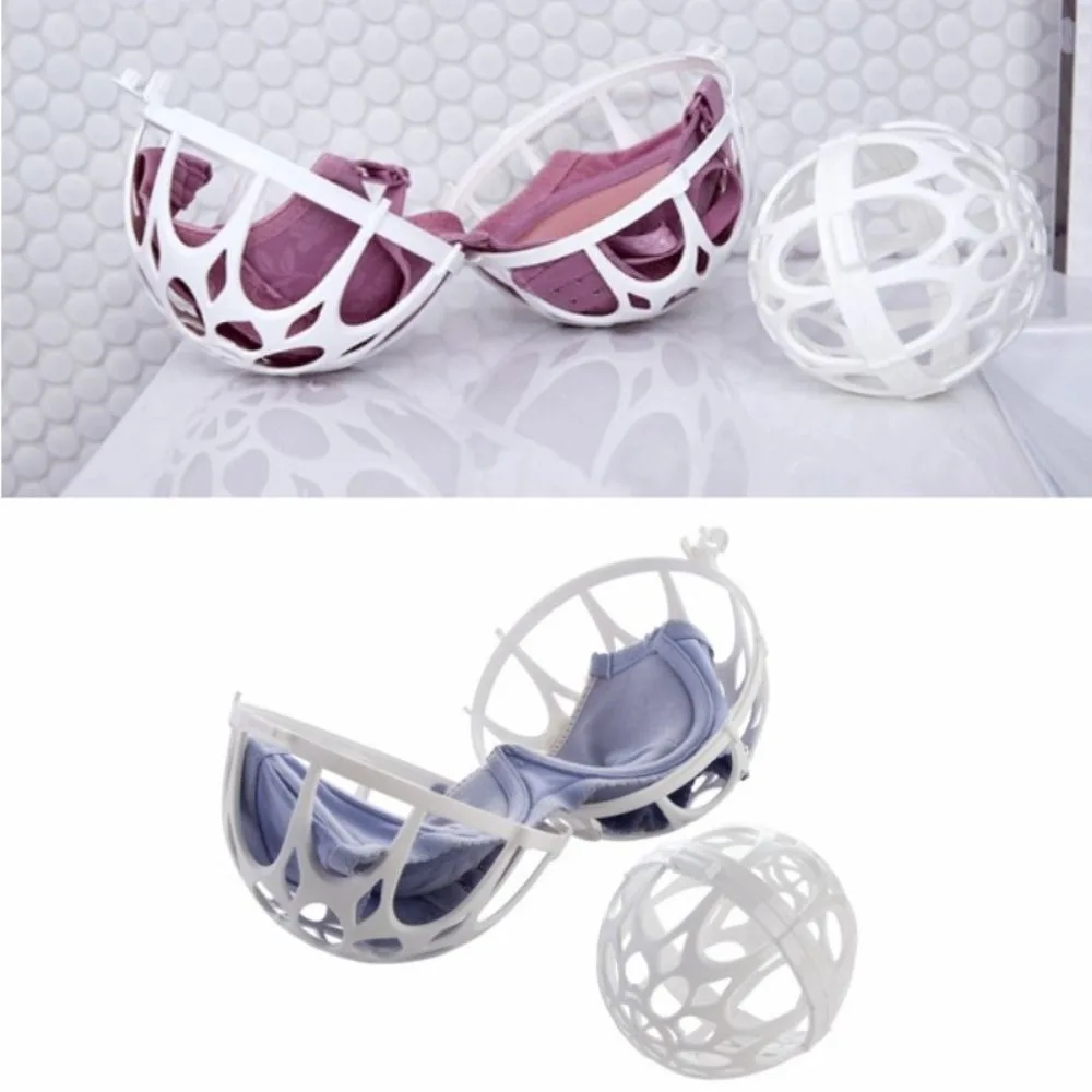 Machine Wash Bra Washing Bags Anti-Winding Anti Deformation Underwear Protector Net Plastic Bra Laundry Balls Home