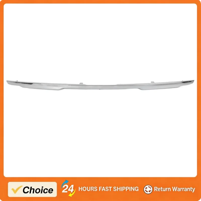 

Накладка на центральную часть заднего бампера для Nissan Rogue SL S SV 2017-2019, хромированная полоса, аксессуары для автомобиля