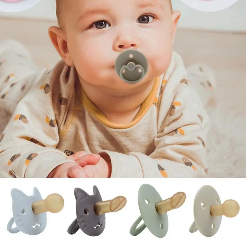 Baby Weaning Pacifier Products Daytime Nighttime Soft Silicone Soother Pacifier For Nursing Boys Girls Sleeping Teether Nipple