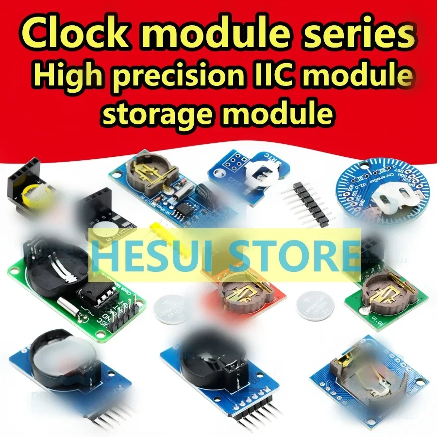 Clock module series Foreign high precision RTC module IIC Module Storage Module DS3231 Module Board