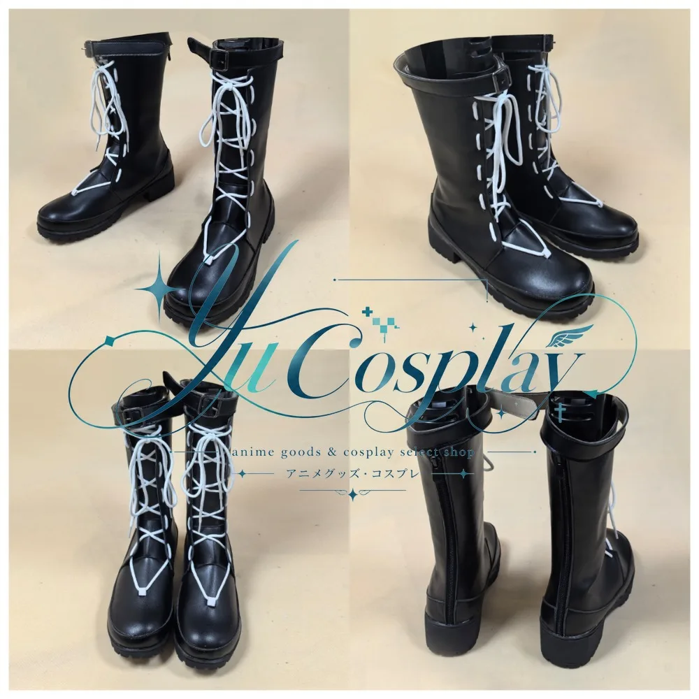 Arknights Hoshiguma Wandering Ronin Cosplay Shoes Game Anime Boots Tactical Costume Footwear