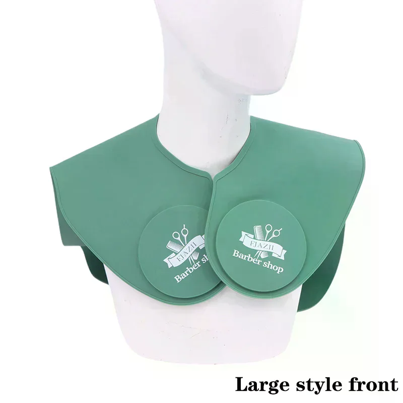 /YOV/Hair Cutting Collar Hair Dyeing Shawls Hairdressing Cape Neck Wrap Guard Haircut Shoulder Pad Scarf Silicone