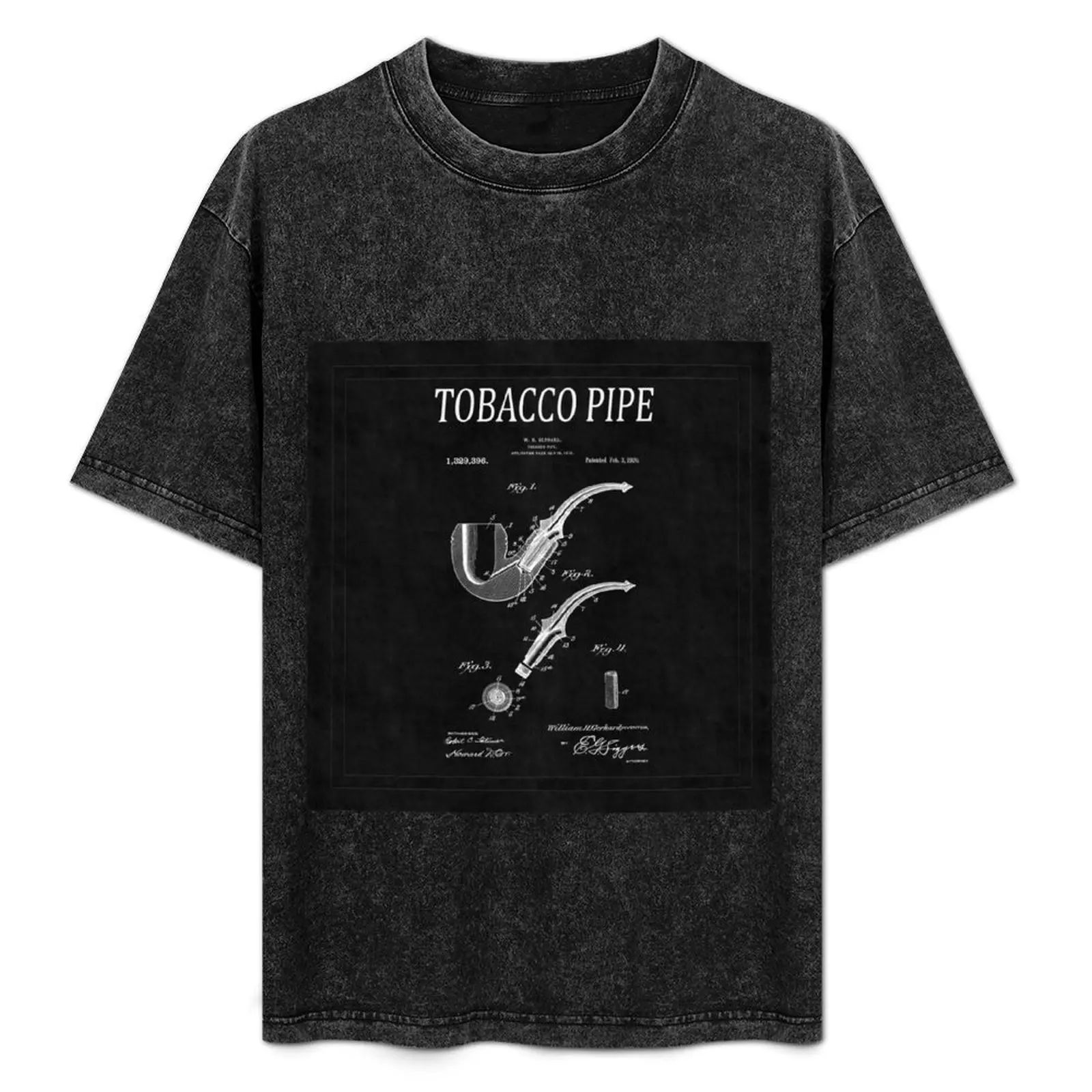 

Tobacco Pipe Patent 2 T-Shirt customs design your own blue archive sweat shirts, men