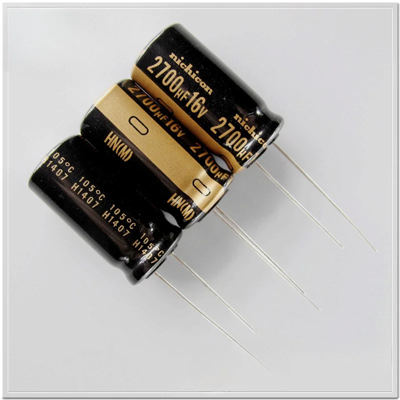 

10PCS/50PCS Nichicon HN 2700uF/16V2700uF ultra low ESR electrolytic capacitor 105℃ 12.5x26mm