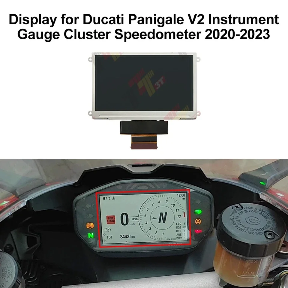 Display for Ducati Panigale V2 Instrument Gauge Cluster Speedometer