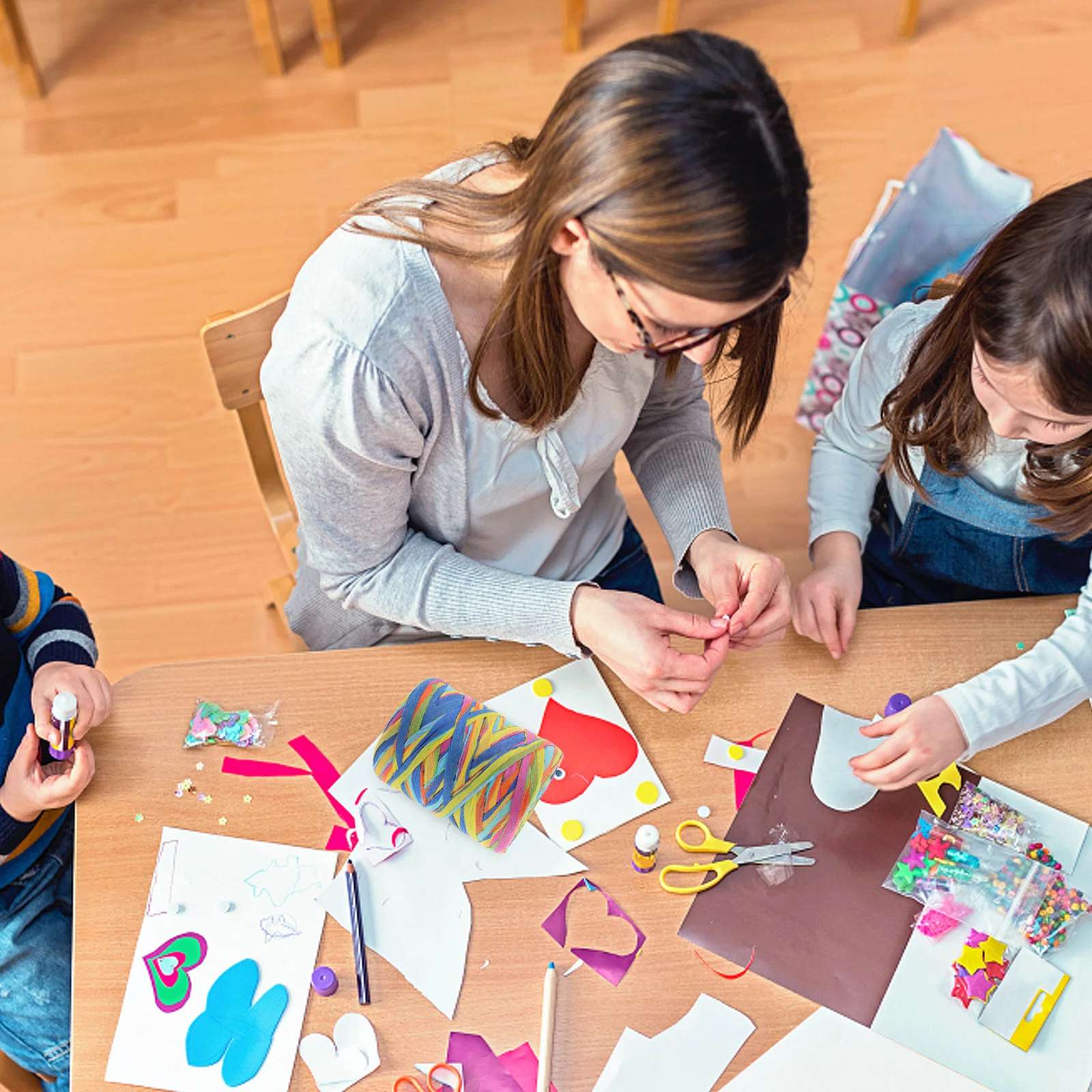 

3 Colors Paper Rope Handwoven Raffia Ribbon for Wrapping DIY Bouquet Decoration Decorative Paper Twine Raffia Ribbon