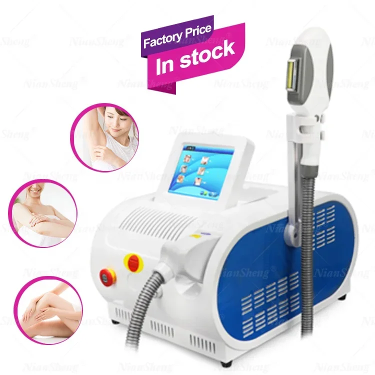 Free Shipping permanent Hair Removal Portable multifunctional IPL E-light OPT Elight Sher laser Machine