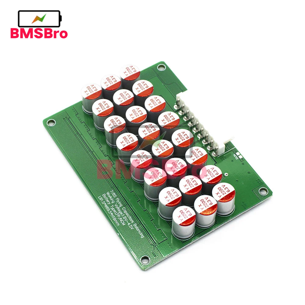 8S 5A capacitor active balancer lithium battery balance plate Lifepo4 lithium titanate battery balancer