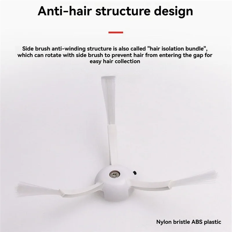 AB43-боковая щетка для пылесоса Roborock S4 S5 S50 S51 S6 S45 Max, аксессуары