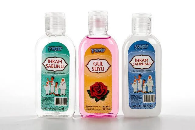 IQRAH Ihram Soap-Ijam Shampoo-Rose Water