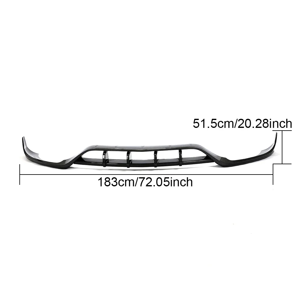 Carbon Fiber W213 Front Bumper Lip Splitter Spoiler For Mercedes Benz W213 E63 AMG S 2016 - 2019