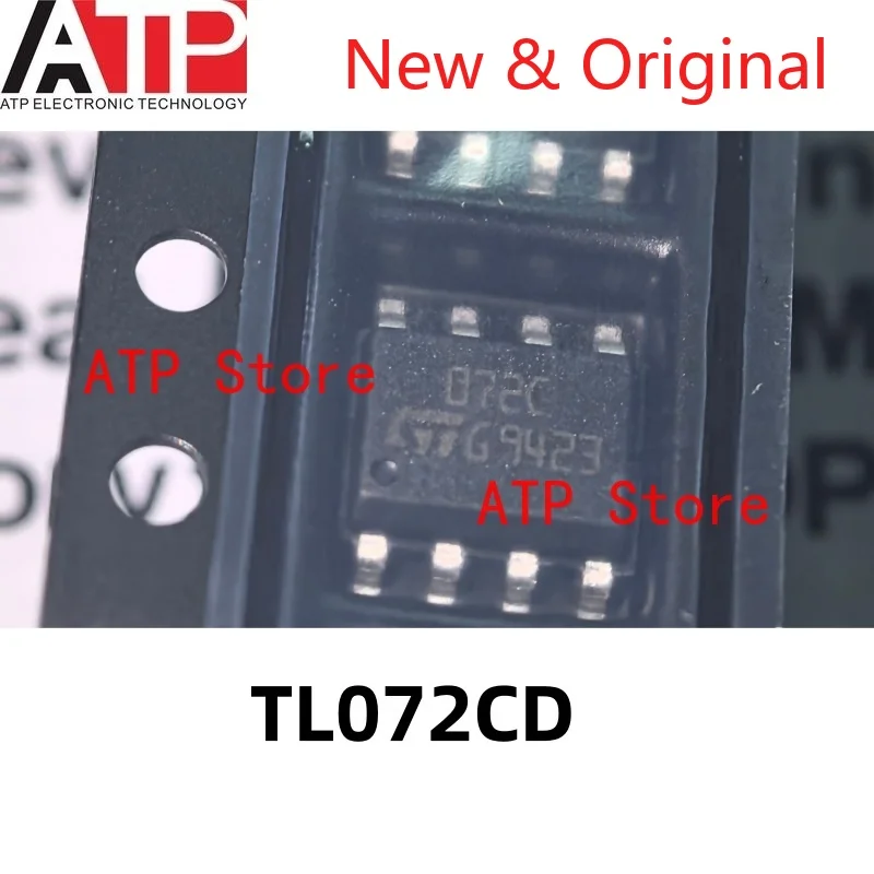 

10PCS TL072CD TL072CDT SOP-8 Original inventory of integrated chip IC